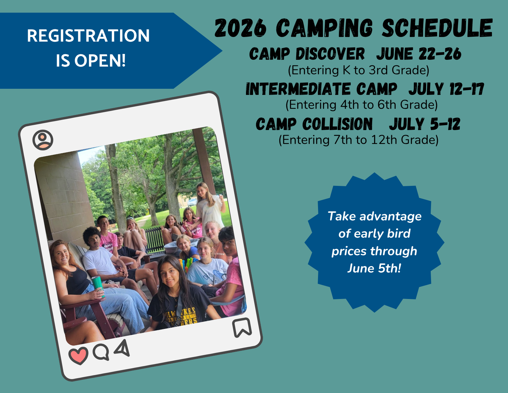 Camp Wakonda logo